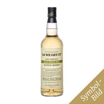 As we get it 61.2 Islay Single Malt Scotch Whisky 70cl