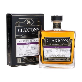 Glen Moray 1995 27y Cask#C22062 Warehouse No.1 Claxton's Single Malt Scotch Whisky 70cl