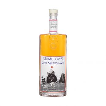 Old Well Drunk Cats Go to Switzerland Cask Strength Single Malt Bohemian Whisky 50cl