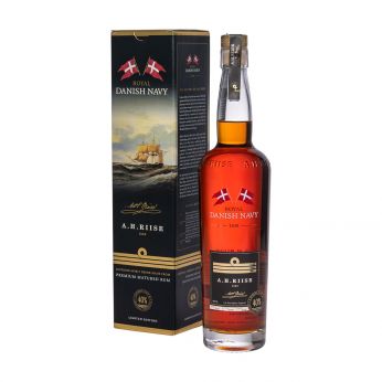 A.H. Riise Royal Danish Navy Rum Spirit Drink 70cl