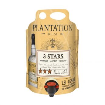 Plantation 3 Stars Jamaica Barbados Trinidad Rum Ecopouch 280cl