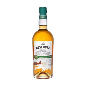West Cork Virgin Oak Cask Finished Small Batch Single Malt Irish Whiskey 70cl