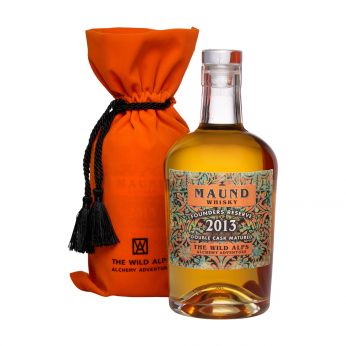 Maund 2013 Founders Reserve Single Malt Whisky in Velvet Sachet The Wild Alps 70cl