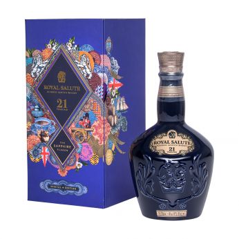 Chivas Royal Salute 21y The Sapphire Flagon Special Edition Blended Scotch Whisky 70cl