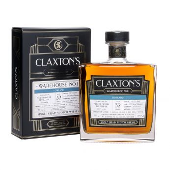 North British 1989 32y Cask#C22063 Warehouse No.1 Claxton's Single Grain Scotch Whisky 70cl