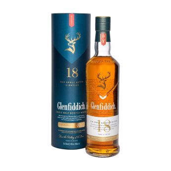 Glenfiddich 18y Small Batch Single Malt Scotch Whisky 70cl