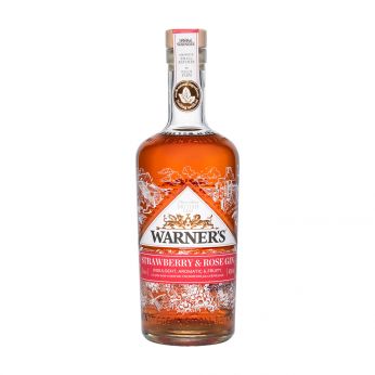 Warner's Strawberry & Rose Gin 70cl