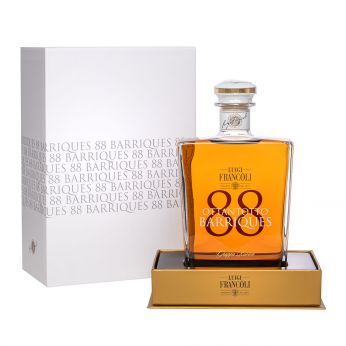 Luigi Francoli Ottantotto 88 Barriques Grappa Riserva Nebbiolo in Geschenkkarton 70cl