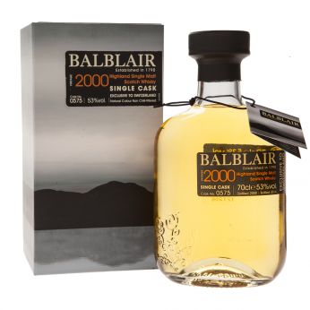 Balblair 2000 Cask#575 Exclusive to Switzerland 70cl