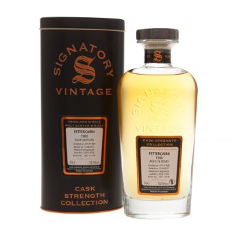 Fettercairn 1988 28y Casks#2033,2034 Cask Strength Collection Signatory 70cl