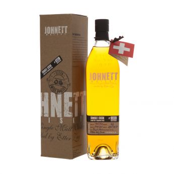 Johnett 2011 6y Cask#122 Caroni Rum Cask Finish Single Malt Swiss Whisky 70cl