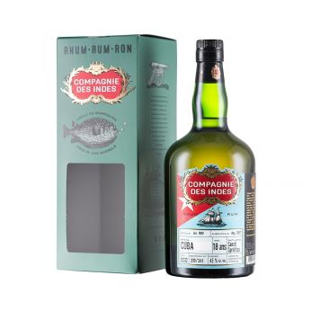 Sancti Spiritus Cuba 1999 18y Cask#CSS12 Compagnie des Indes 70cl