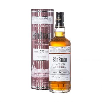 BenRiach 1971 40y Single Cask #1947 Bourbon Hogshead Batch#8 70cl