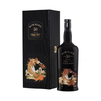 Bowmore 30y Sea Dragon Black Ceramic Bottle 70cl