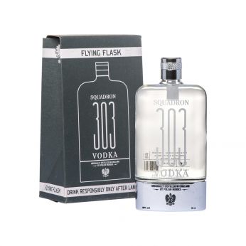 Squadron 303 Vodka Flying Flask 10cl