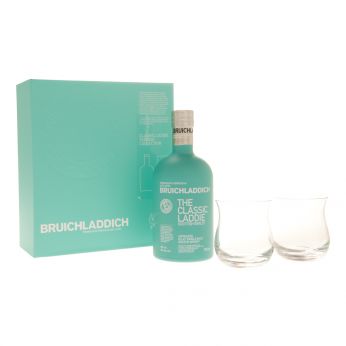 Bruichladdich Set Classic Laddie mit 2 Gläsern 70cl