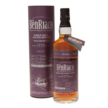 BenRiach 1979 35y Single Cask #517 Bourbon Barrel Peated Batch#12 70cl