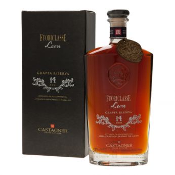 Castagner Fuoriclasse Leon 14 anni Barrique Grappa Riserva 70cl