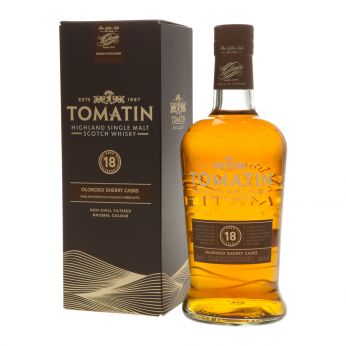 Tomatin 18y Oloroso Sherry Casks Single Malt Scotch Whisky 70cl