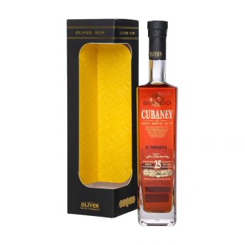 Cubaney Tesoro 25 anos Solera Rum 70cl