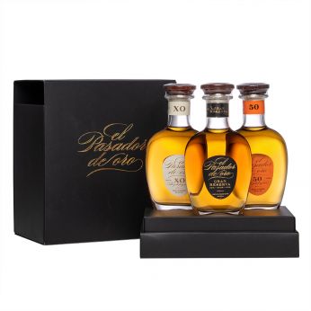 El Pasador de Oro Rum Set 50, Gran Reserva, XO 3x20cl