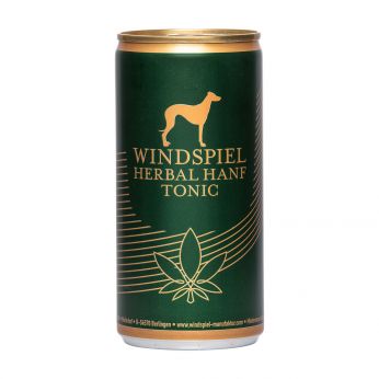 Windspiel Herbal Hanf Tonic Water in Dose 200ml