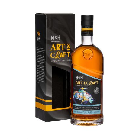 M&H Art & Craft Madeira Wine Casks Single Malt Tel Avivian Whisky 70cl